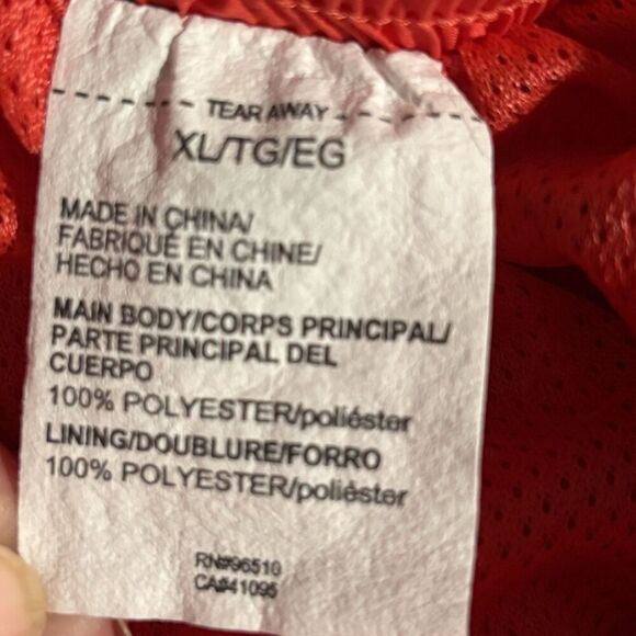 Under Armour Men's Essential Volley Loose Fit Mesh Lined Shorts Red Size XL - Picture 14 of 16